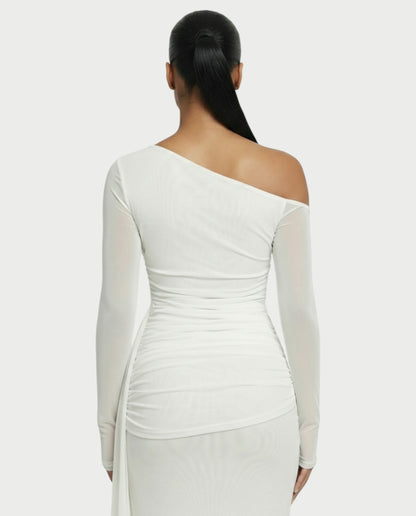 CHAYA Off-Shoulder Maxi Dress
